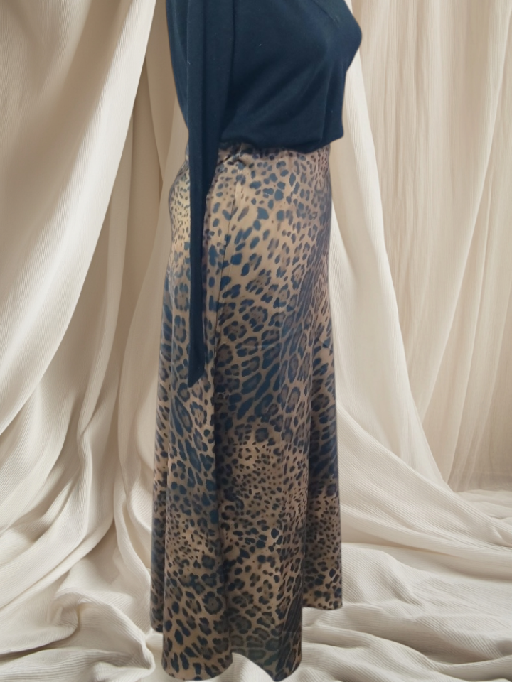 Leopar Saten Etek
