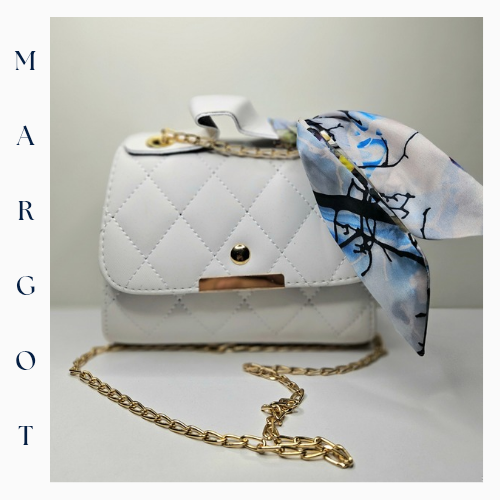 Zincir Askılı Kapitone Mini Çanta (Fular Hediyeli)