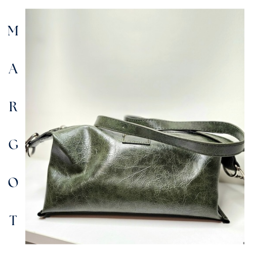 Askılı Vintage Deri Çanta