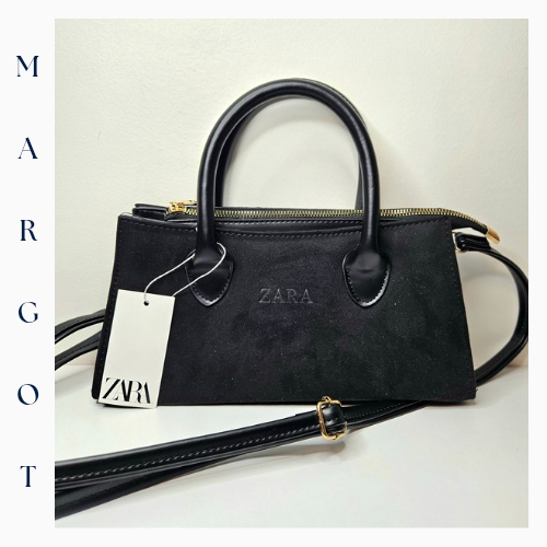 Askılı Süet Tote Çanta