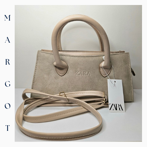 Askılı Süet Tote Çanta