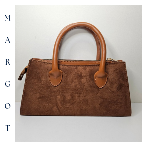 Askılı Süet Tote Çanta