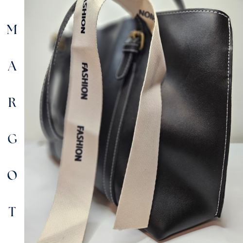 Kontrast Dikişli Tote Çanta